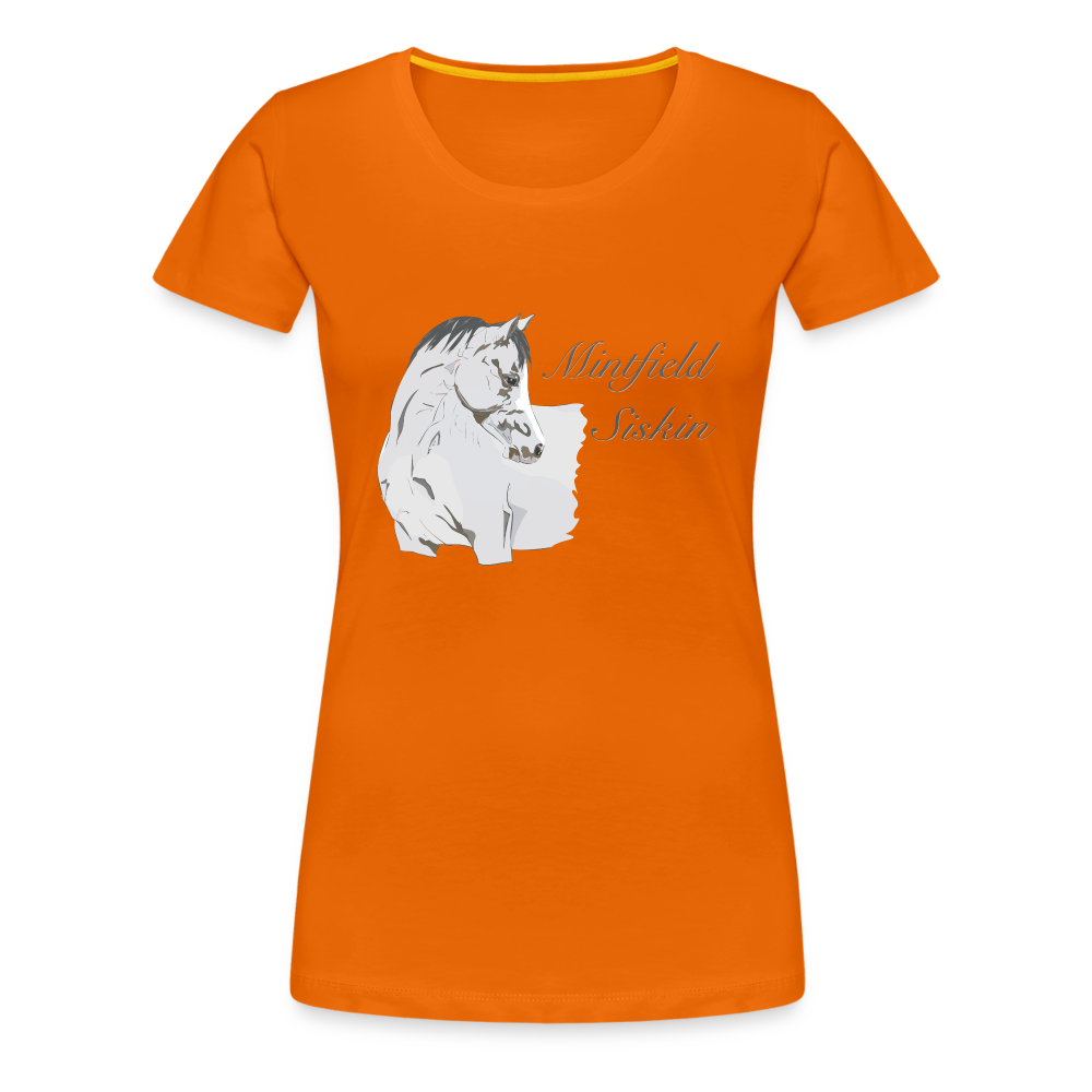 Frauen Premium T-Shirt - Orange