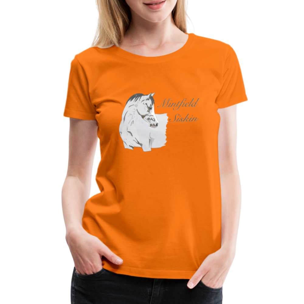 Frauen Premium T-Shirt - Orange