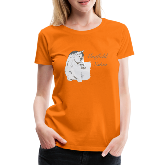 Frauen Premium T-Shirt - Orange