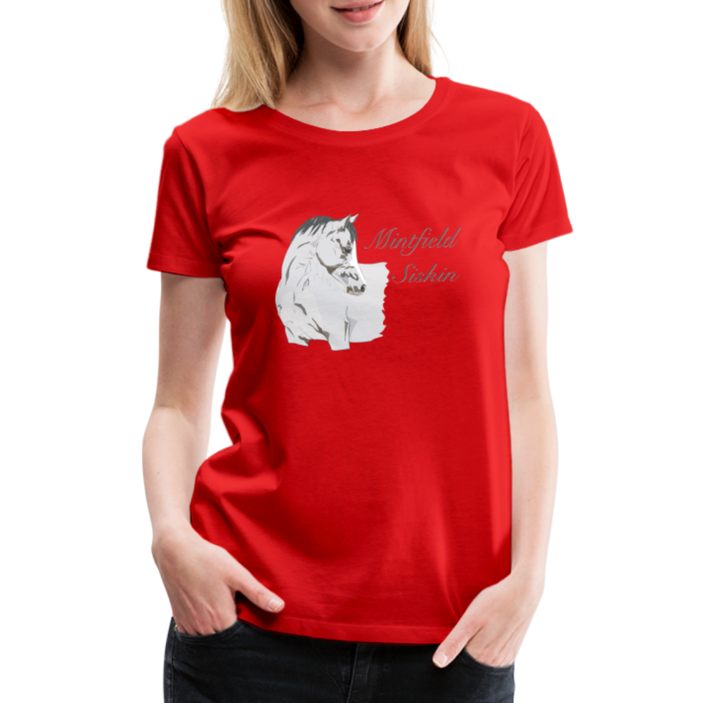 Frauen Premium T-Shirt - Rot