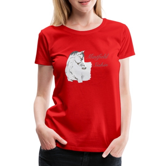 Frauen Premium T-Shirt - Rot