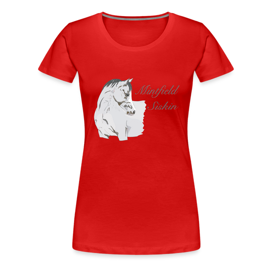 Frauen Premium T-Shirt - Rot