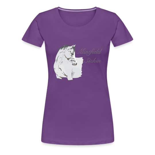 Frauen Premium T-Shirt - Lila