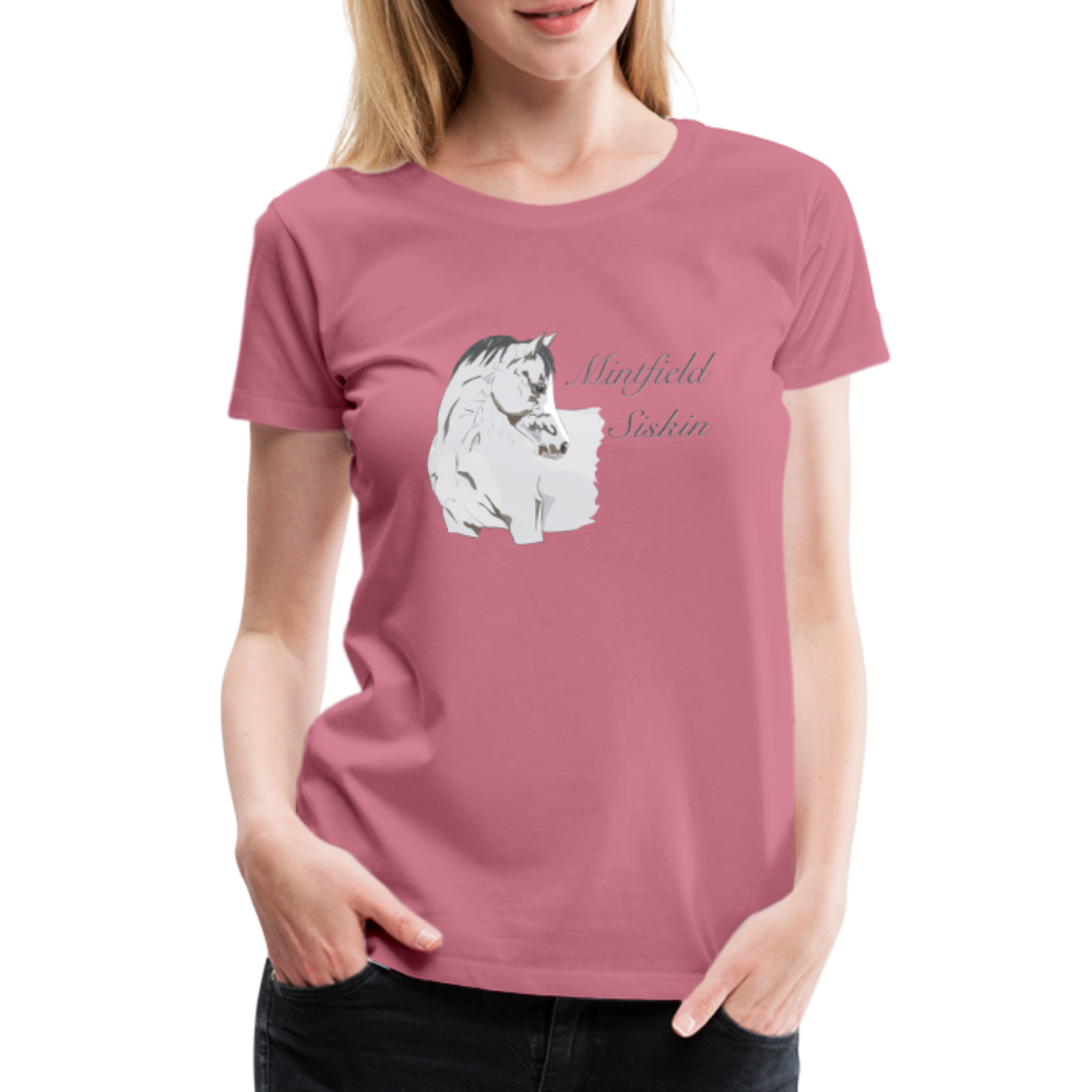 Frauen Premium T-Shirt - Malve