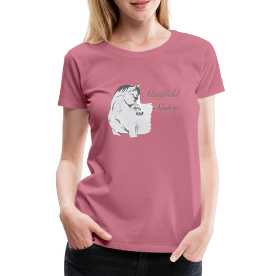 Frauen Premium T-Shirt - Malve