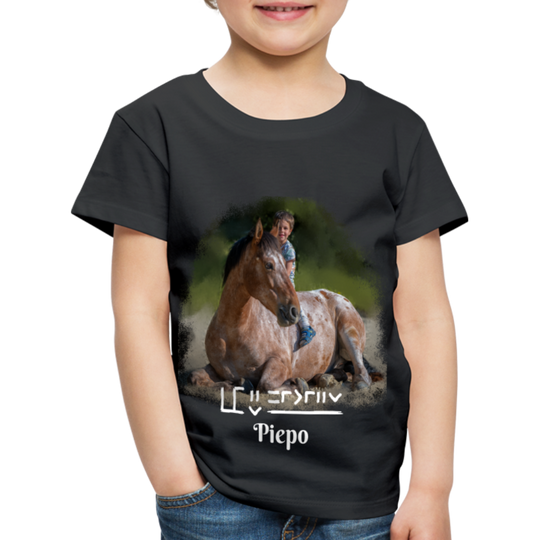 Kinder Premium T-Shirt - Schwarz