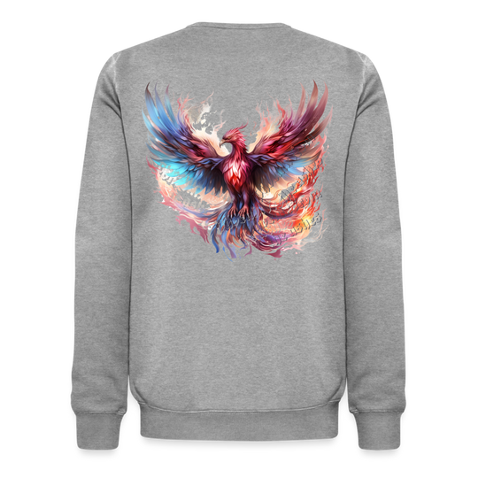 Phoenix Männer Active Sweatshirt von Stedman - Hellgrau meliert