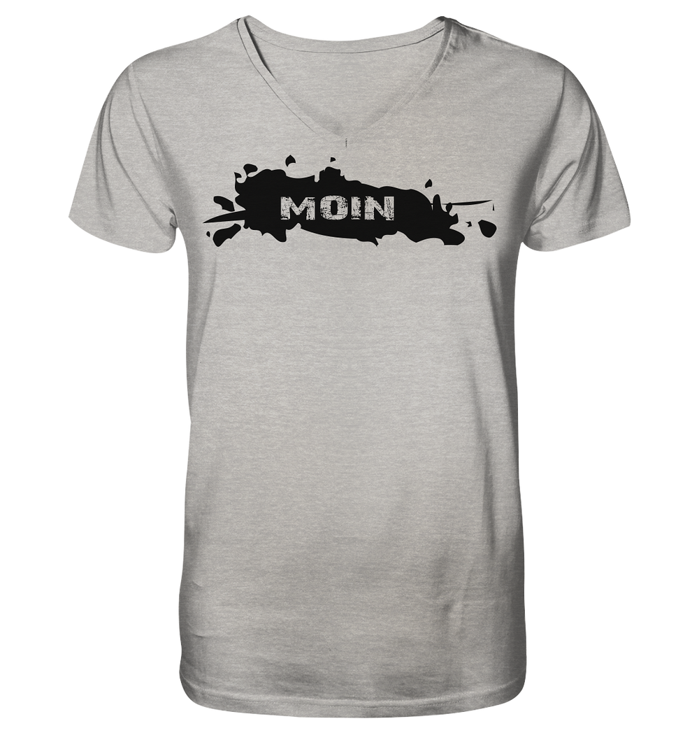 Moin solo - Mens Organic V-Neck Shirt
