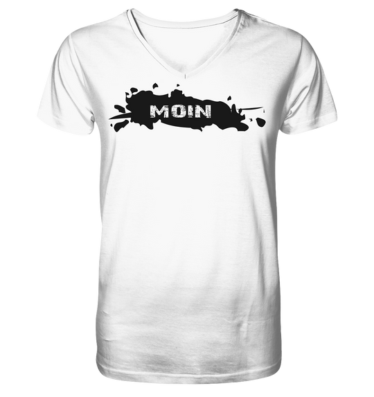 Moin solo - Mens Organic V-Neck Shirt