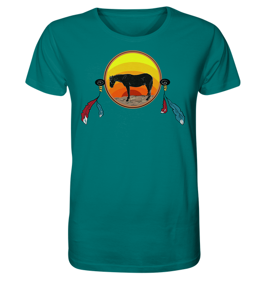 Traumfänger Sonnenuntergang - Organic Shirt