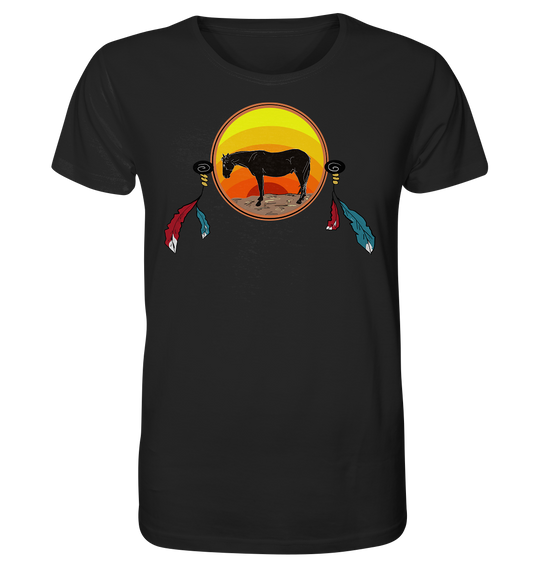 Traumfänger Sonnenuntergang - Organic Shirt