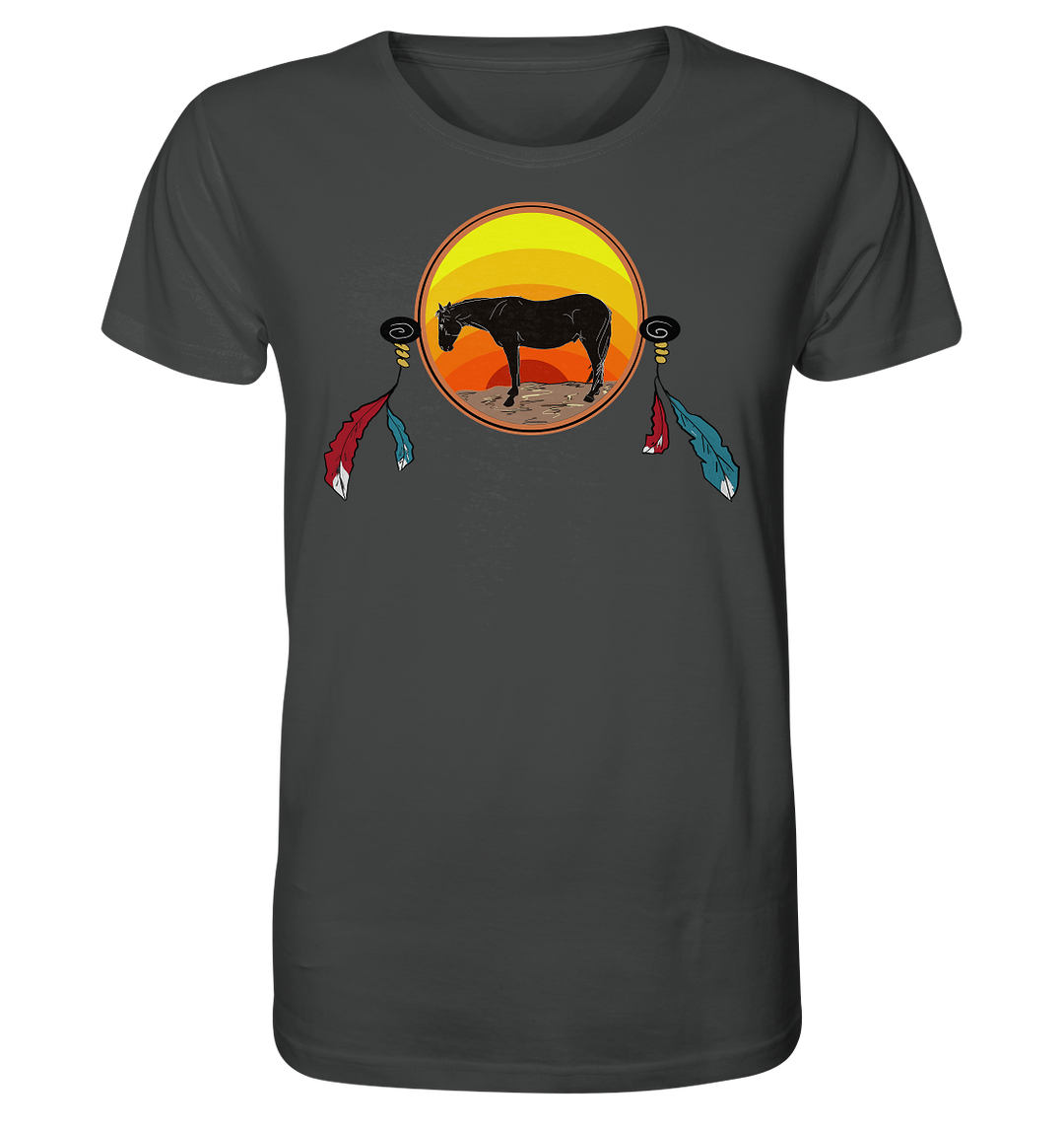 Traumfänger Sonnenuntergang - Organic Shirt