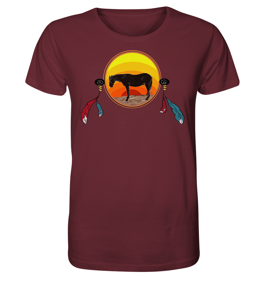 Traumfänger Sonnenuntergang - Organic Shirt