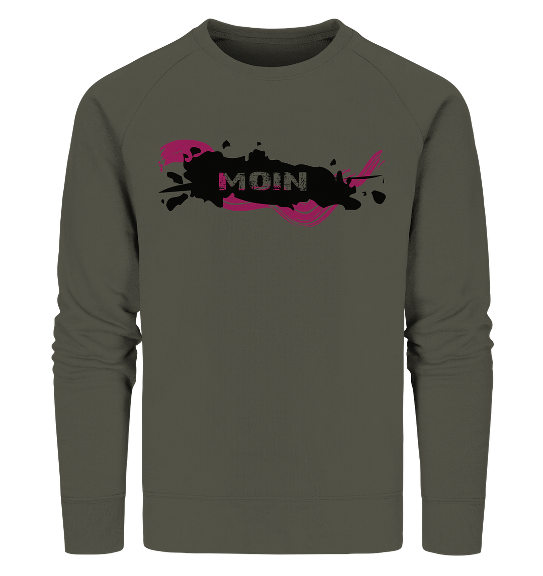 Moin geschweift - Organic Sweatshirt