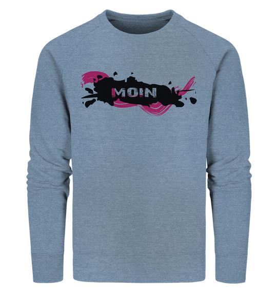 Moin geschweift - Organic Sweatshirt